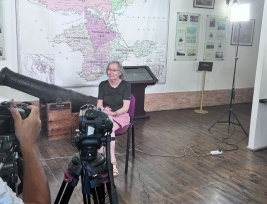 В Евпатории снимали документальные фильмы о Крымской войне