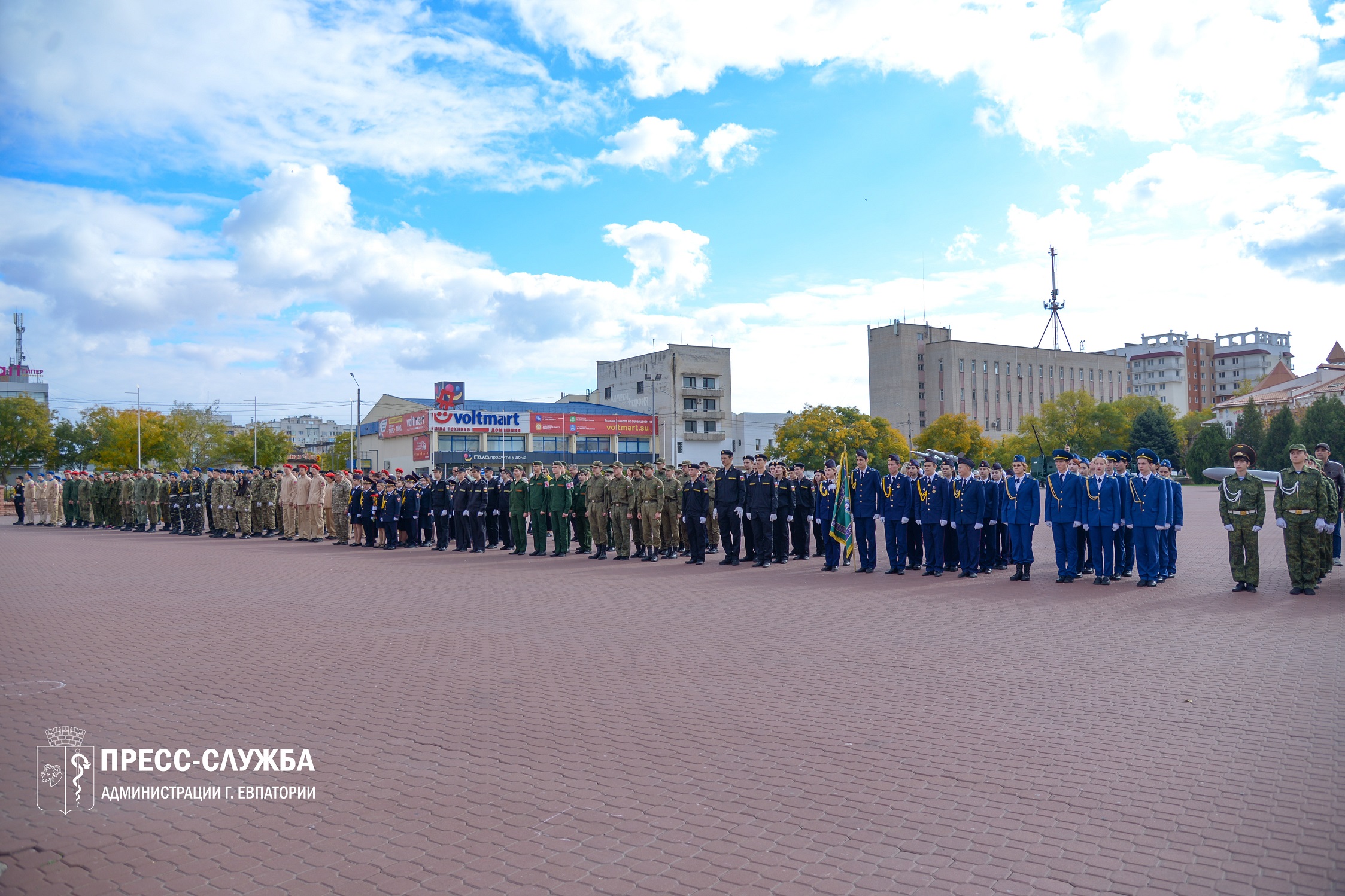 В Евпатории состоялось закрытие Почетного караула «Вахта памяти поколений «Пост №1»