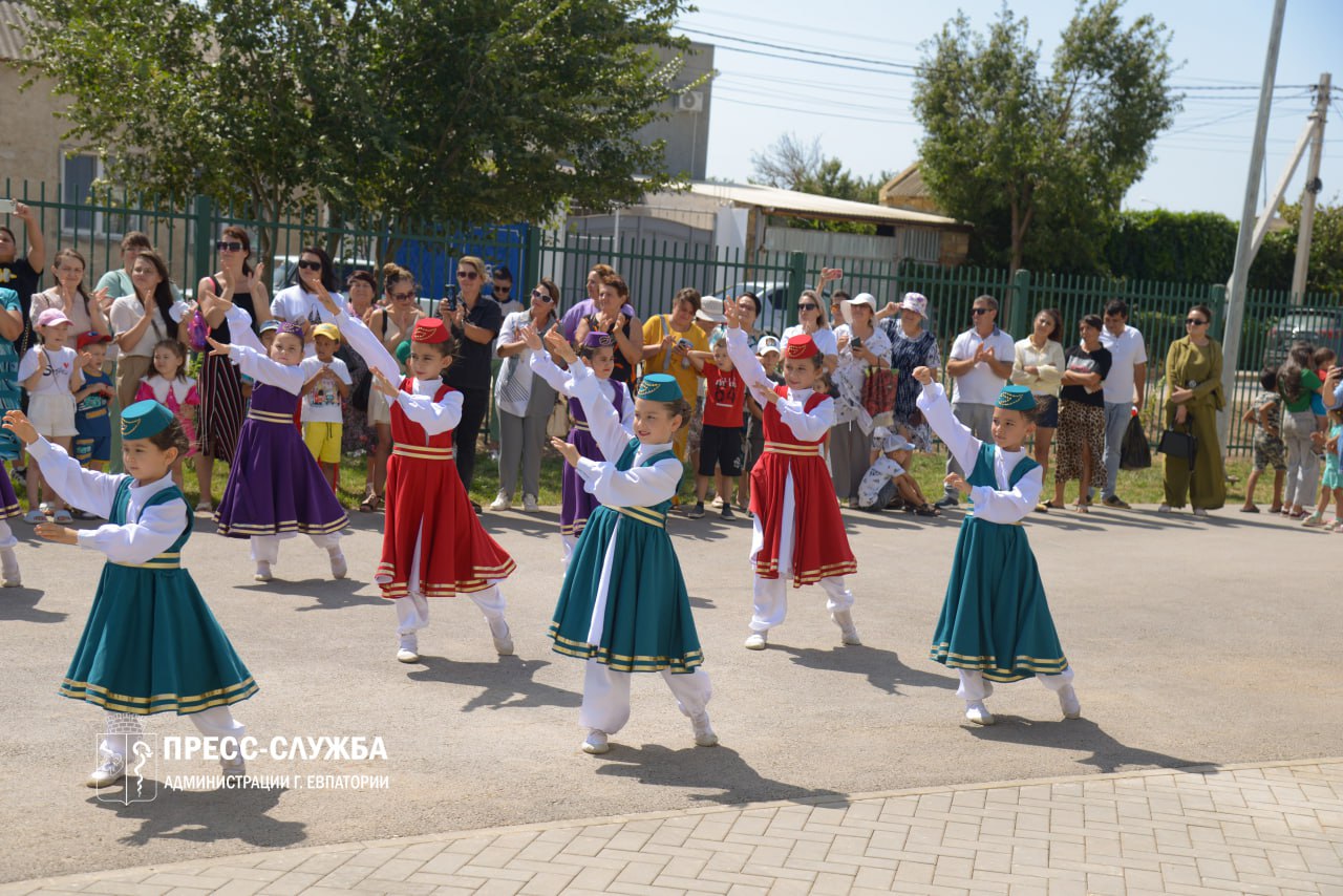 Новый детский сад на 135 мест открыли в Евпатории