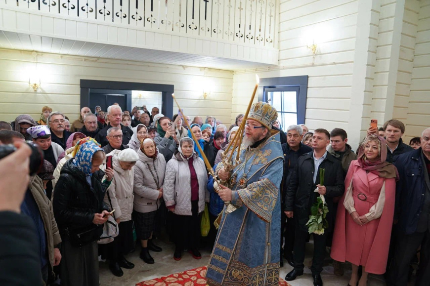 В Заозерном освятили новый храм
