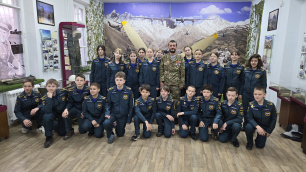 Встреча с ветераном СВО в Музее современной военной истории