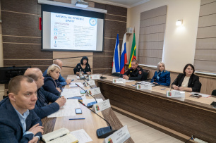 Елена Демидова провела аппаратное совещание Елена Демидова провела аппаратное совещание