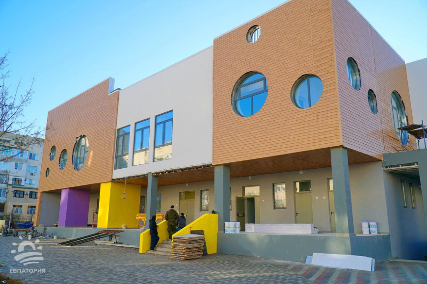 Завершается строительство детского сада по ул. Интернациональная, 138а