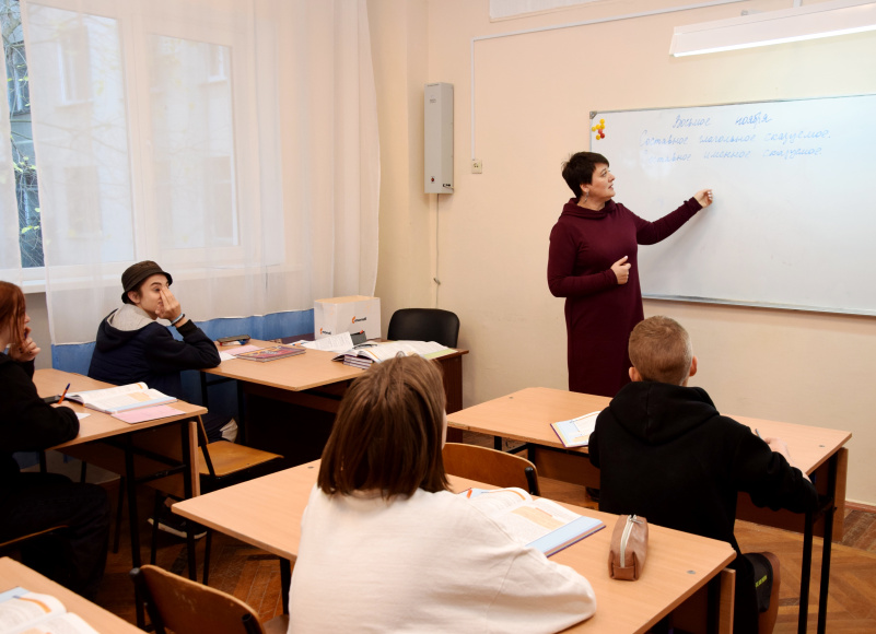 В Евпатории стартовал учебный процесс для детей из Херсонской и Запорожской областей