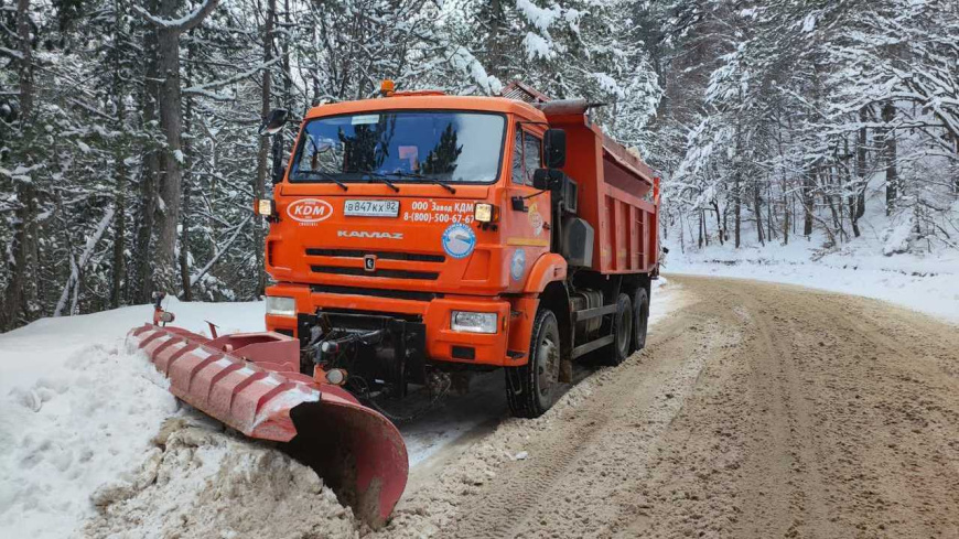 МЧС РК: 8 февраля в Крыму ожидается снег, метель, гололедица, в горах сильная изморозь