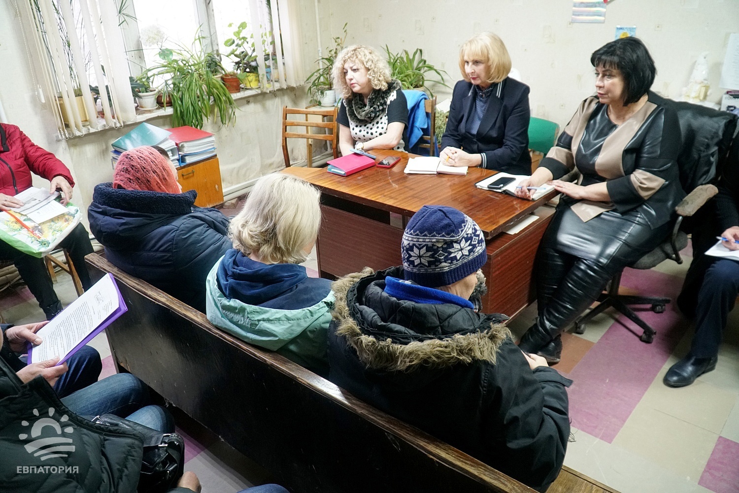 Елена Демидова провела встречу с жителями улиц Симферопольская, Лиманная и Поперечных