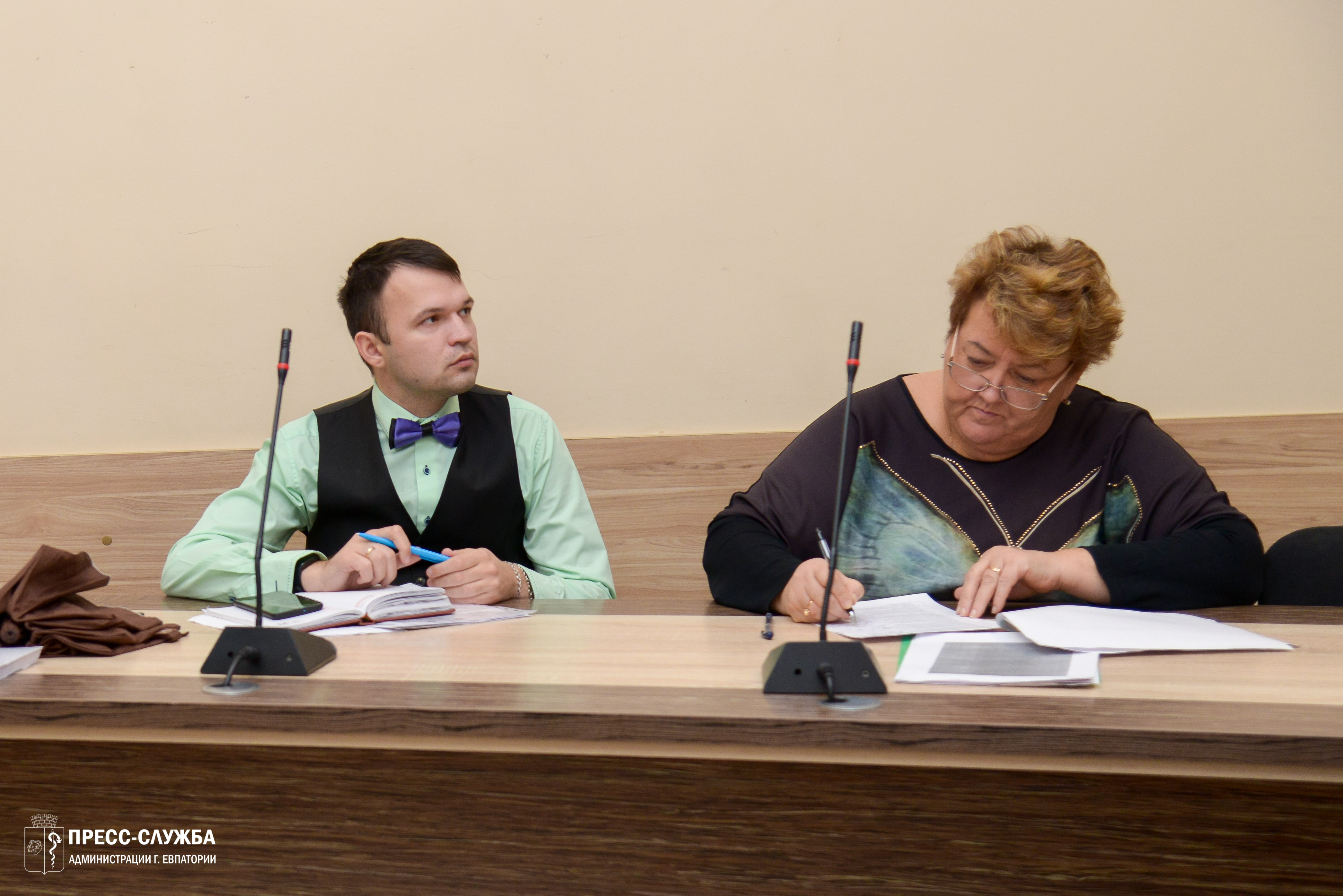В Евпатории провели заседание общественно-экспертного совета 