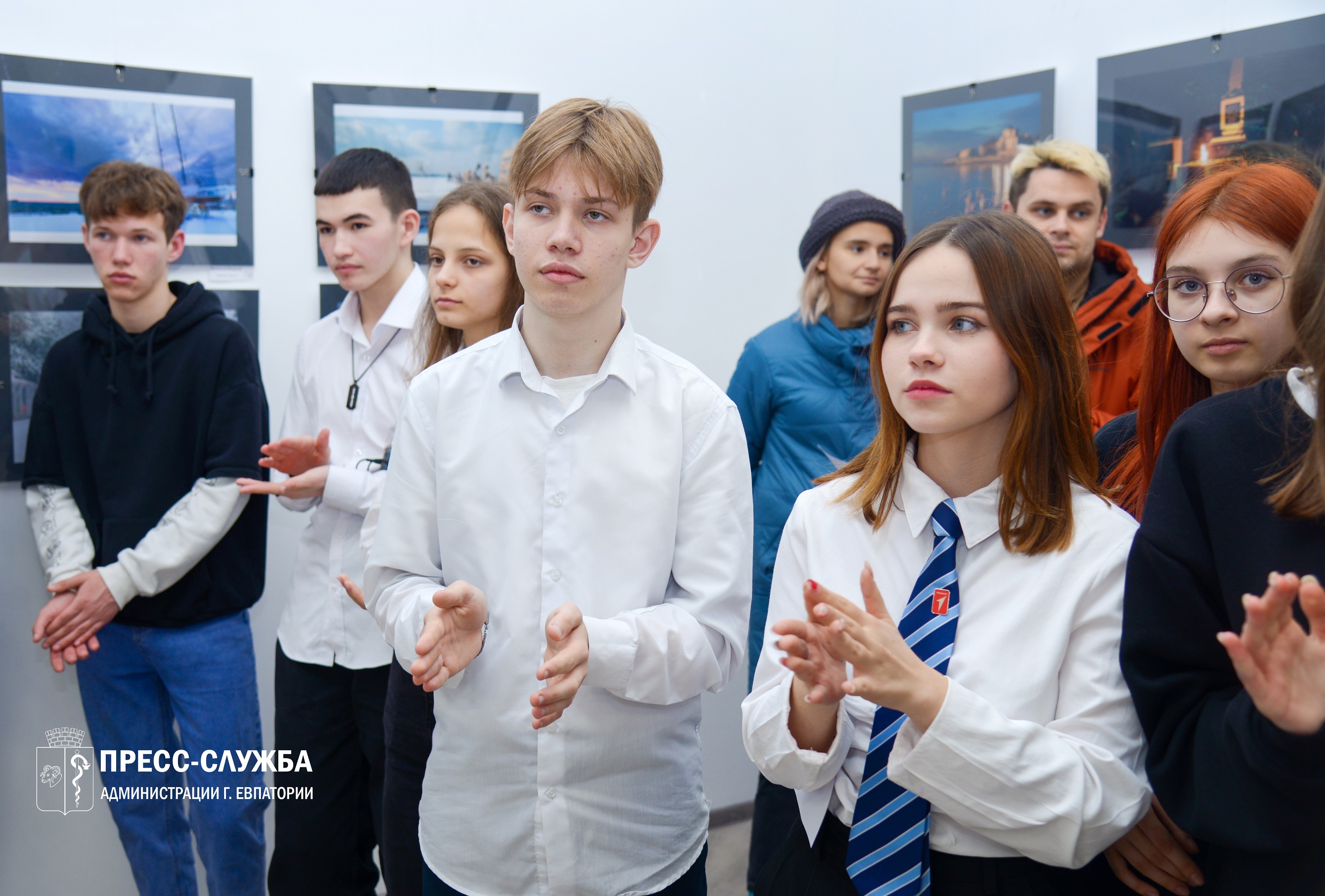 В Евпатории открылась фотовыставка победителей конкурса «Зимний Крым»