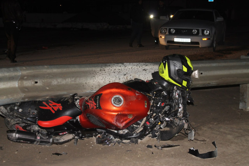 В Евпатории от полученных травм скончался мотоциклист