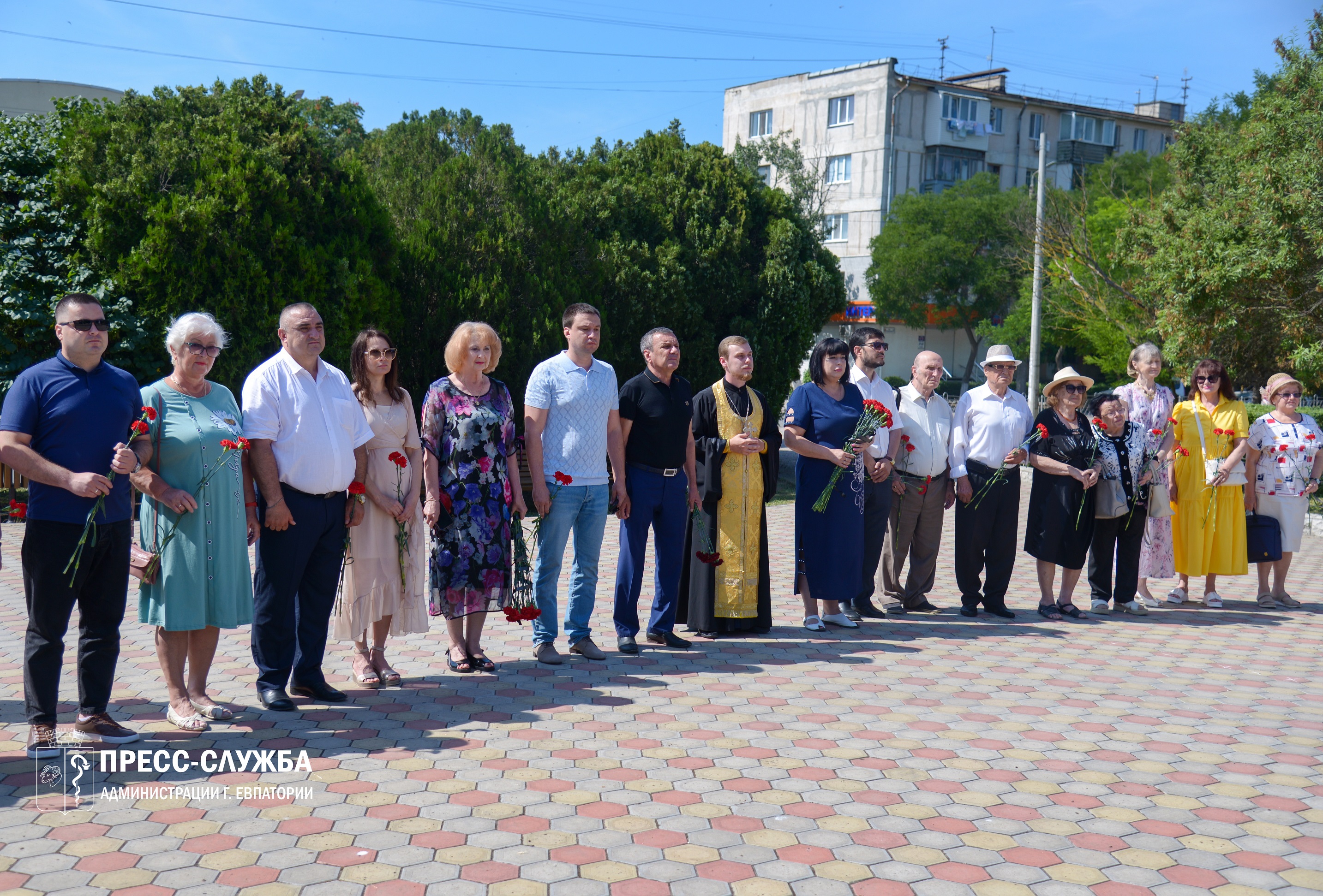 В Евпатории состоялось мероприятие, приуроченное ко Дню памяти жертв депортации из Крыма армян, болгар и греков