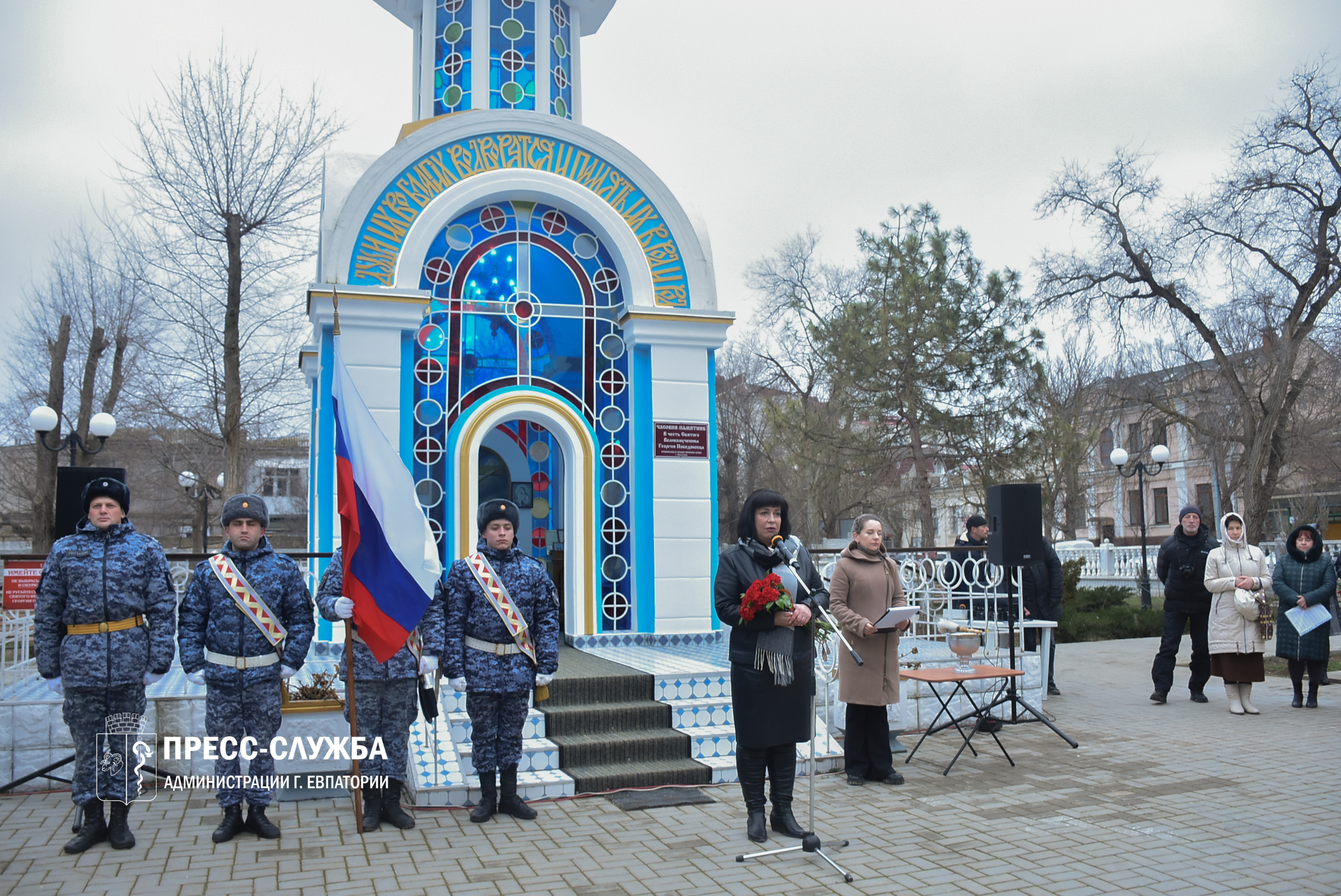 В Евпатории почтили память погибшего на майдане бойца «Беркута» Андрея Федюкина