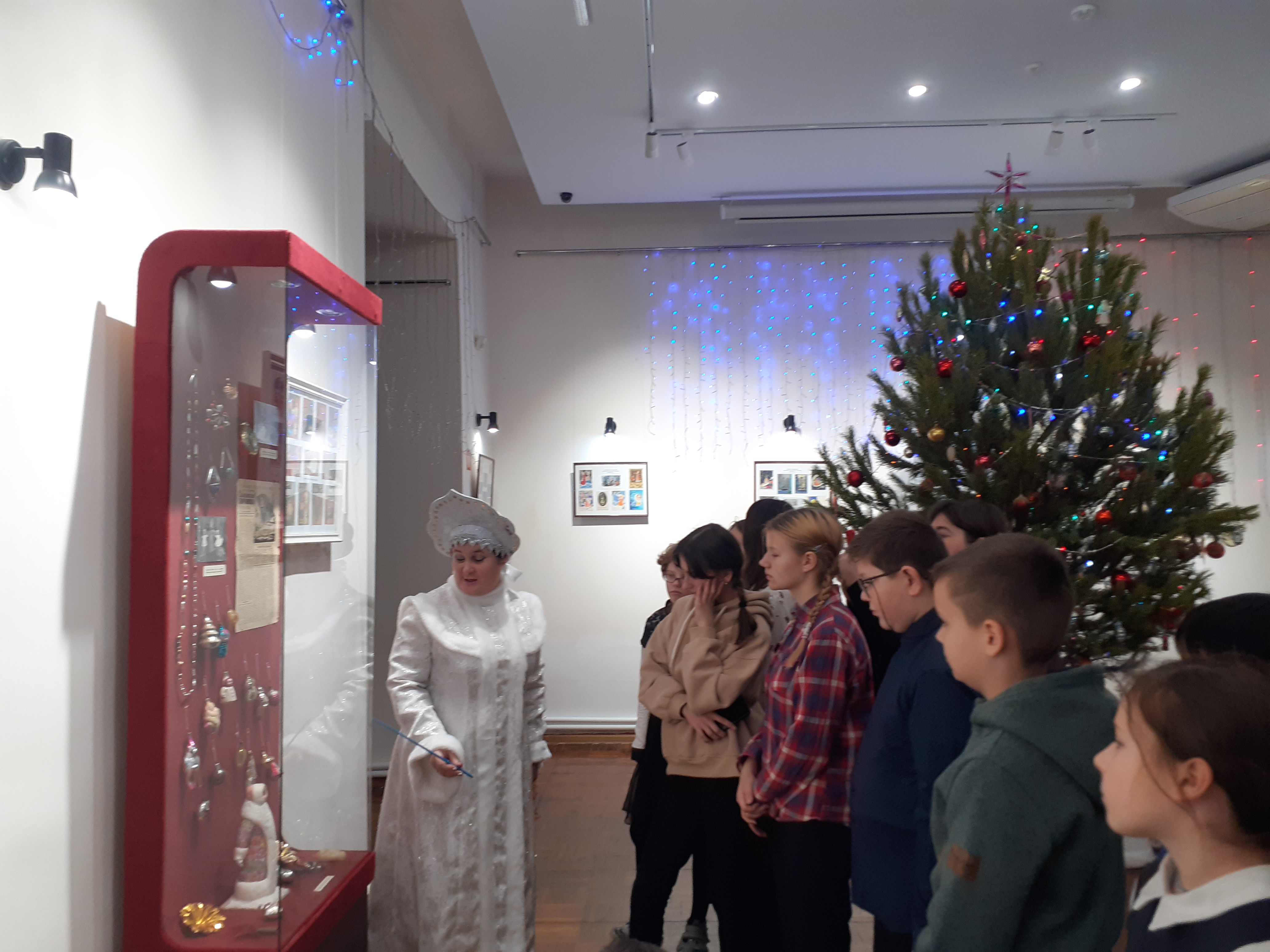 Открытие выставки «Старый добрый Новый год» в Евпаторийском краеведческом музее