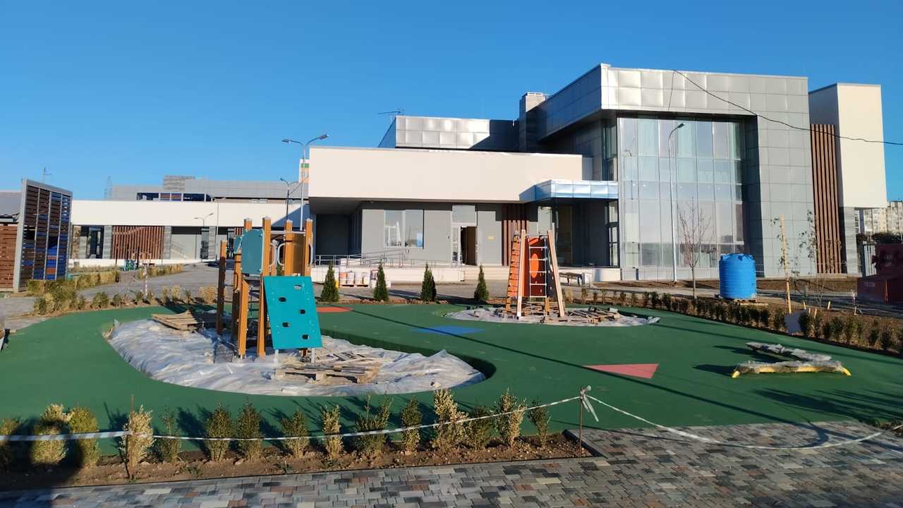 В Евпатории завершается строительство детского сада по улице Чапаева
