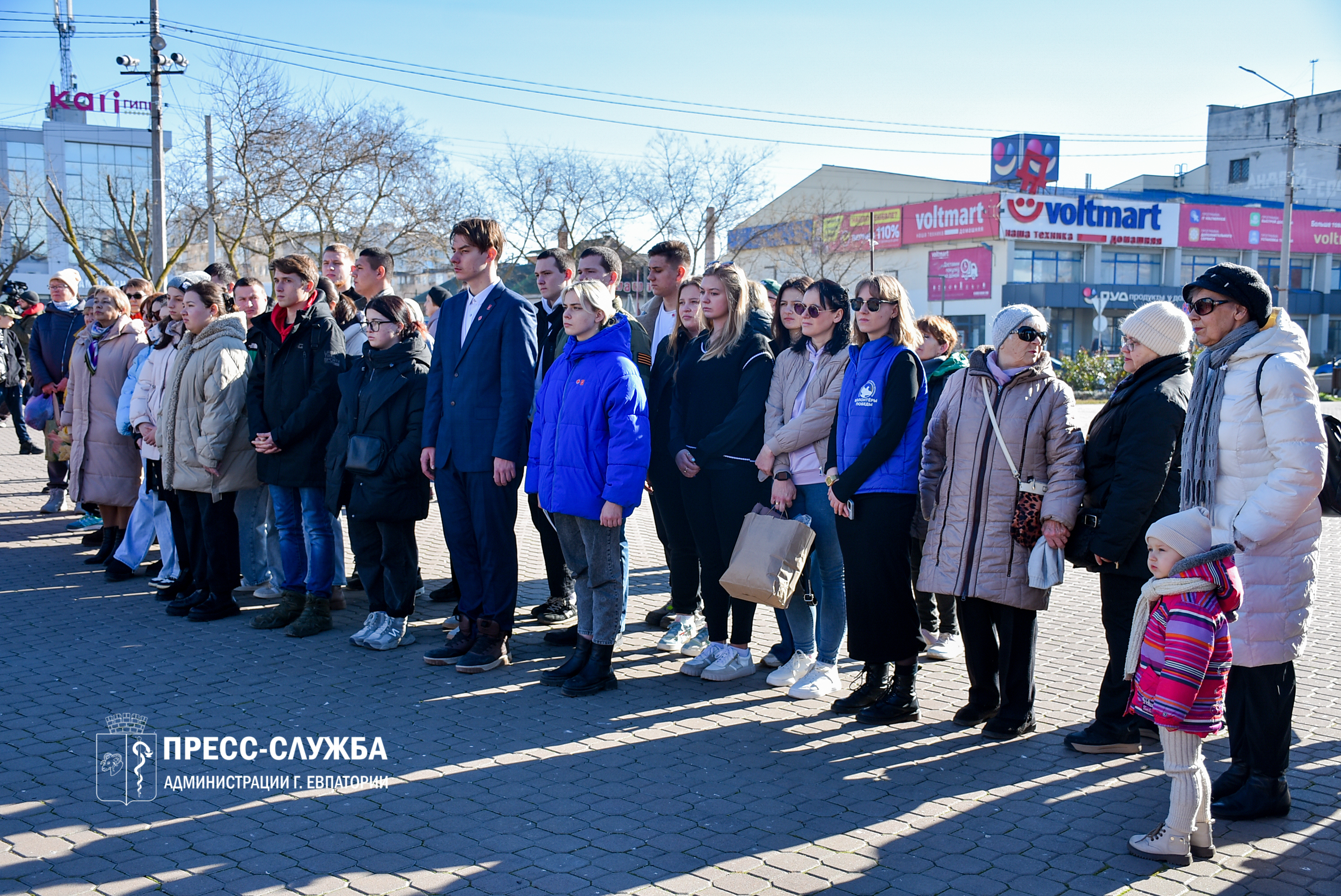 В Евпатории прошла Всероссийская акция памяти «Блокадный хлеб»