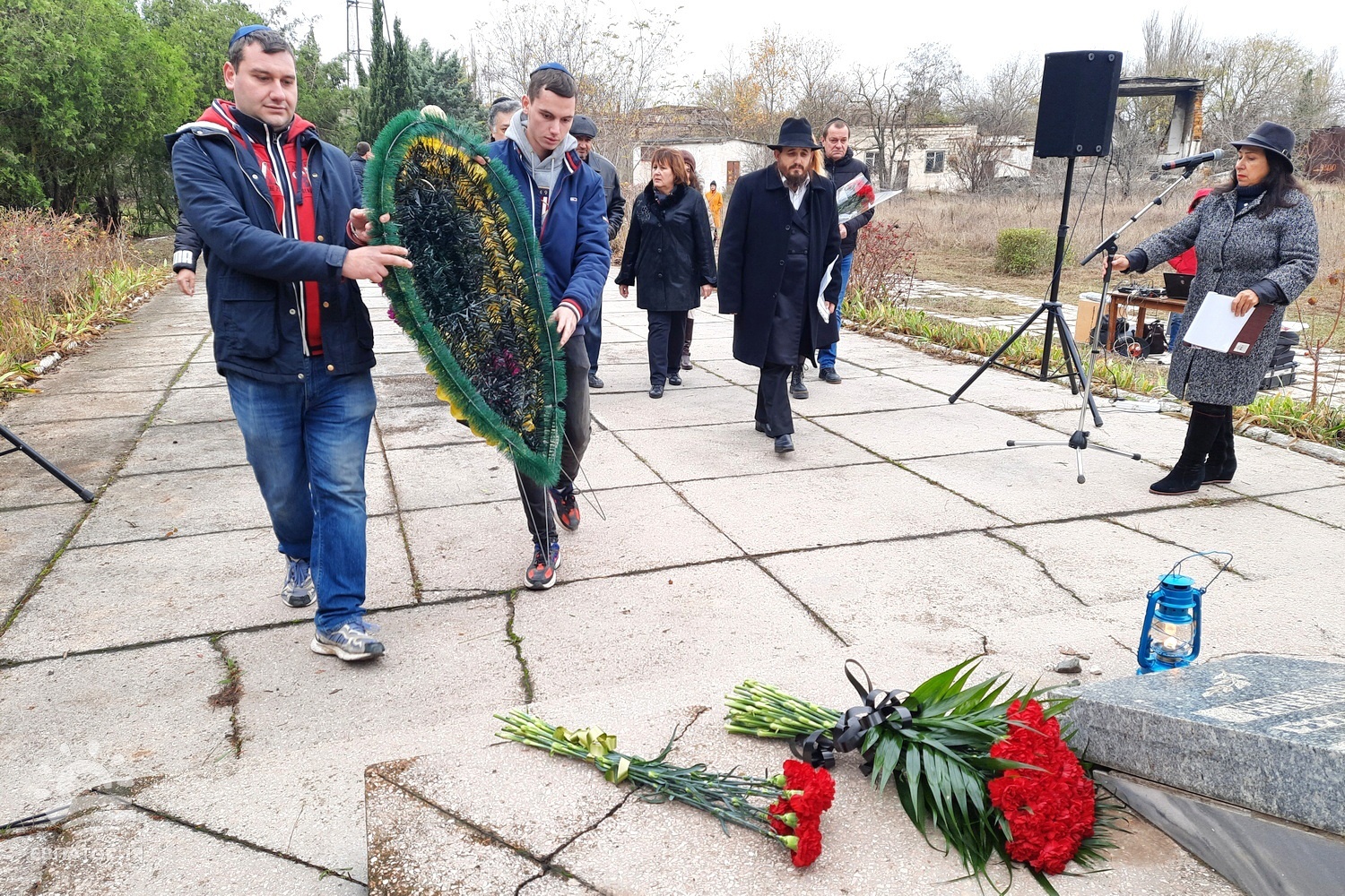 В Евпатории почтили память жертв крымчаков и евреев