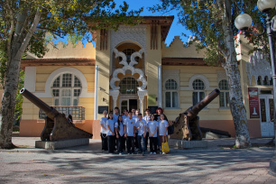 Евпаторийский краеведческий музей посетили гости из Республики Саха (Якутия)