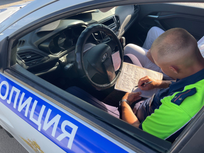 В Евпатории подведены итоги оперативно-профилактического мероприятия "Тонировка"