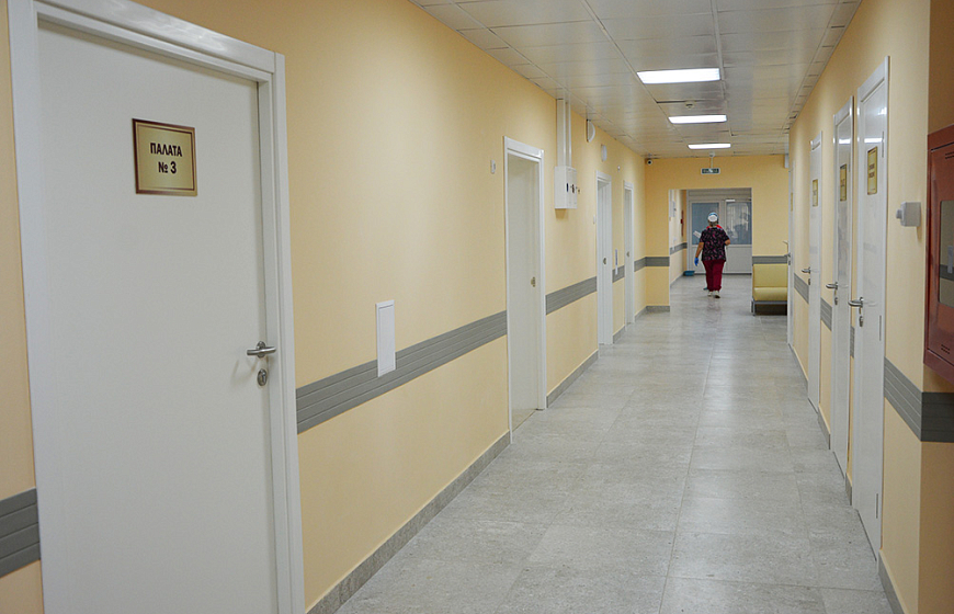 В терапевтическом отделении Евпаторийской городской больницы завершен капитальный ремонт 
