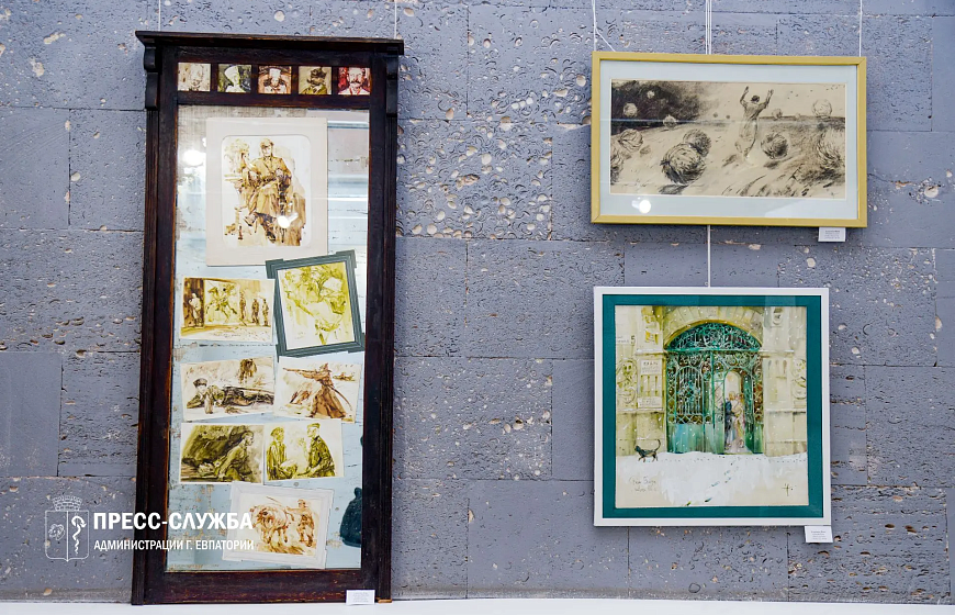 В Евпатории проходит выставка евпаторийских художников