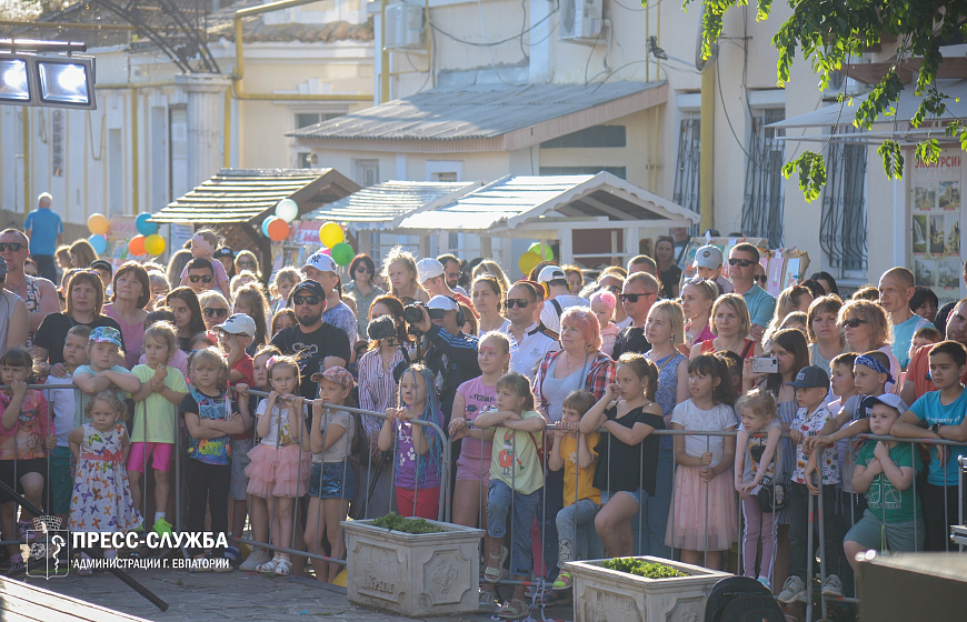 В Евпатории отметили День защиты детей