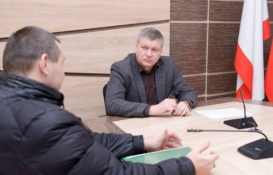 Глава администрации Александр Юрьев провел личный прием граждан