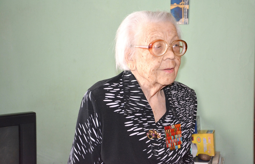 Галину Орлову поздравили со 100-летним юбилеем