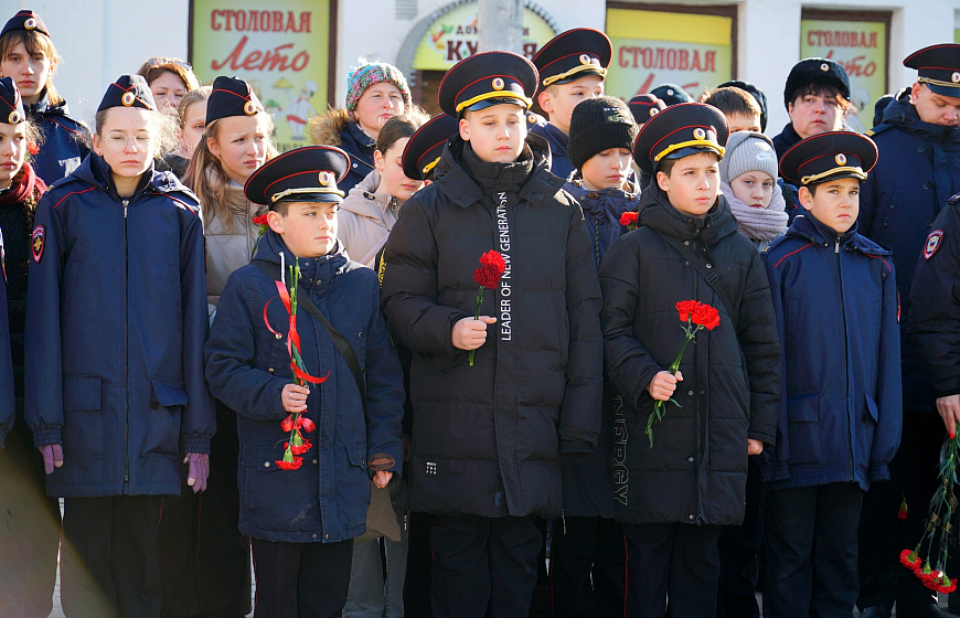 В Евпатории почтили память бойца «Беркута», погибшего на майдане в 2014 году