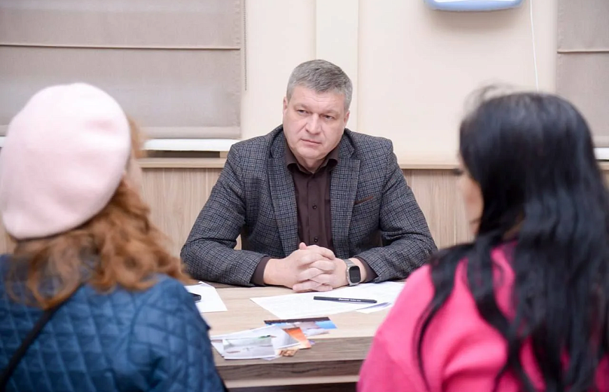 Глава администрации Александр Юрьев провел личный прием граждан