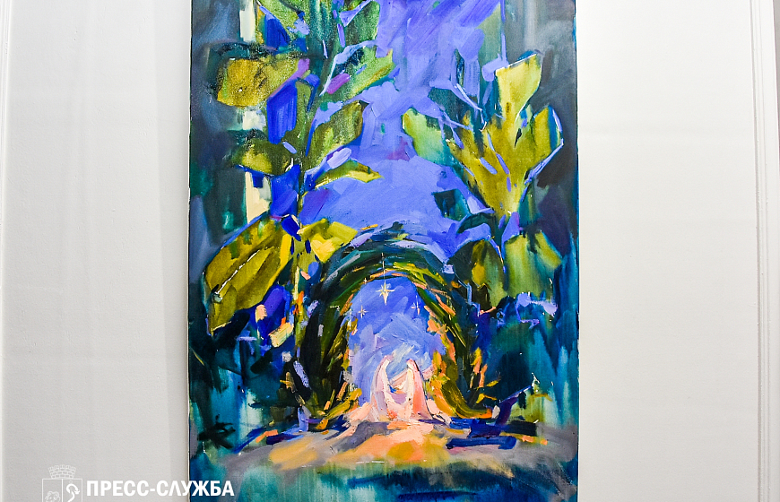 В Крымском ТЮЗе проходит выставка евпаторийских художников