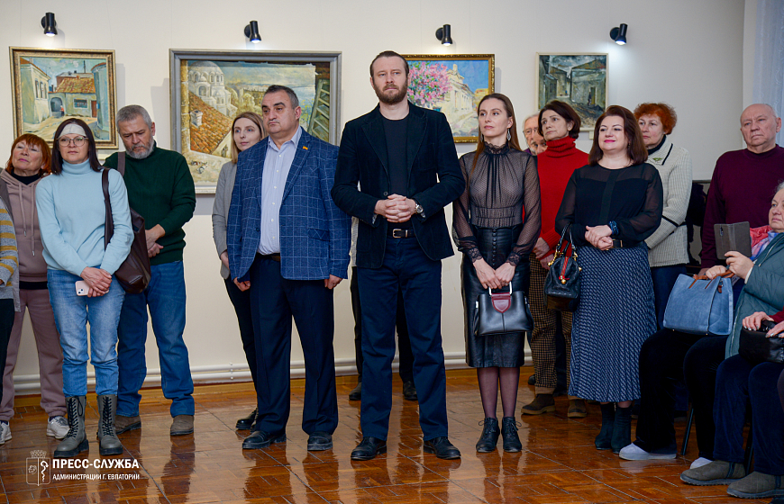 Открытие выставки «Евпаторийские мотивы в творчестве современных художников»