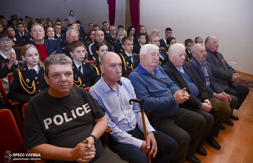 В Евпатории торжественно отметили День сотрудника органов внутренних дел РФ