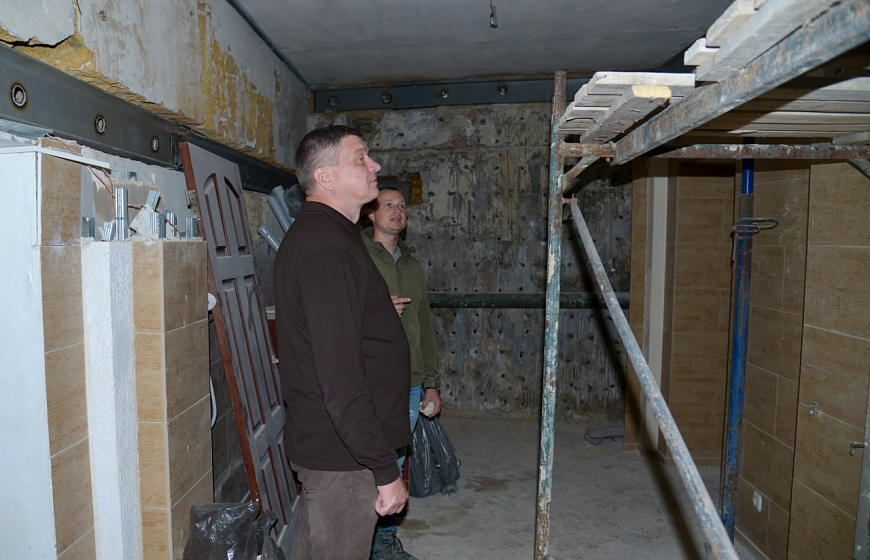В Евпатории продолжается ремонт старинного дома