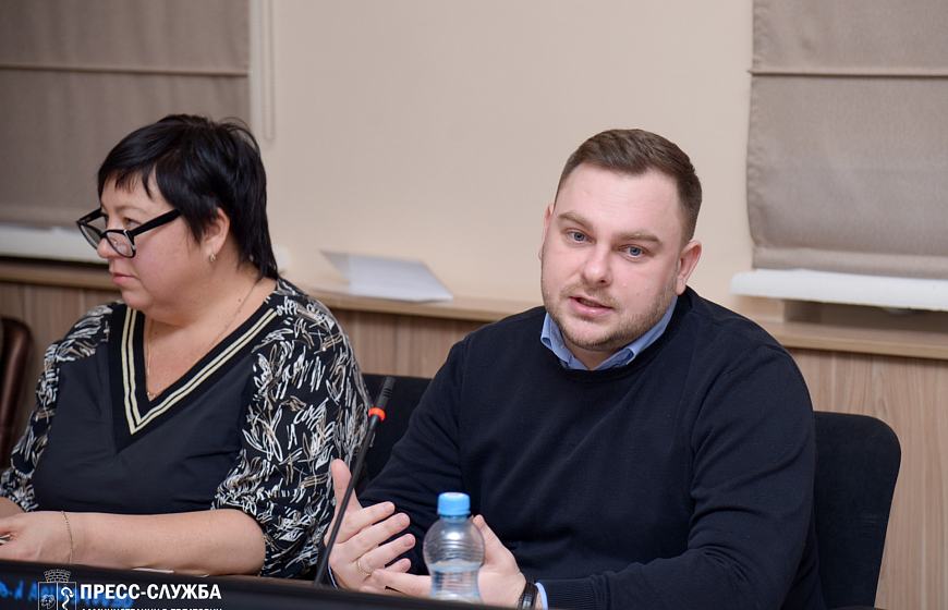 В Евпатории прошла встреча молодежного актива с председателем Госкомитета молодежной политики РК Алексеем Зинченко