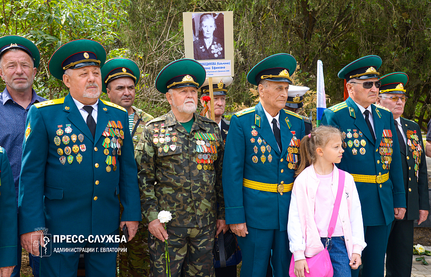 В Евпатории прошло торжественное мероприятие по случаю Дня пограничных войск