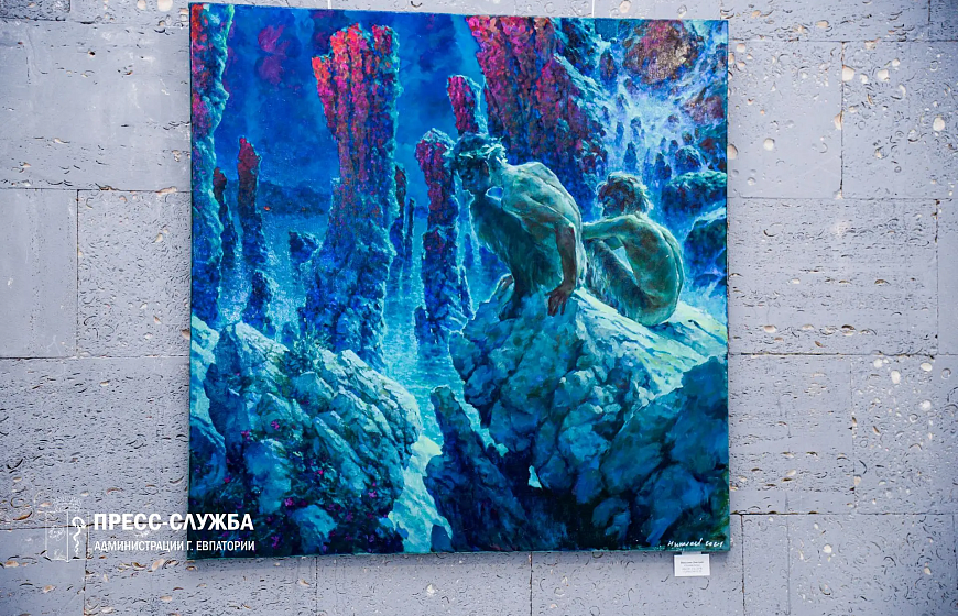 В Евпатории проходит выставка евпаторийских художников