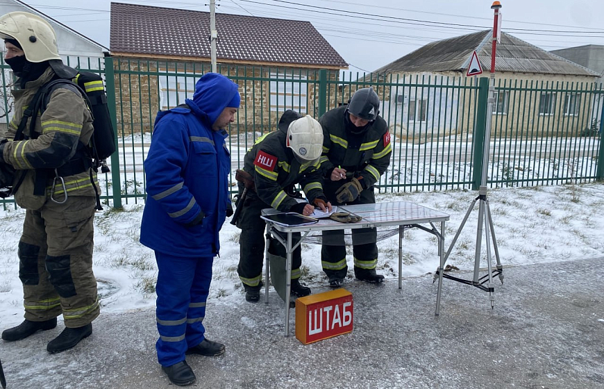 Пожарно-тактические учения в городе-детства