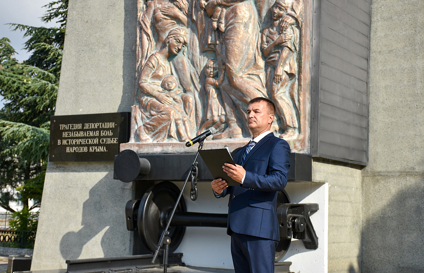 Евпаторийцы почтили память жертв депортации немцев из Крыма
