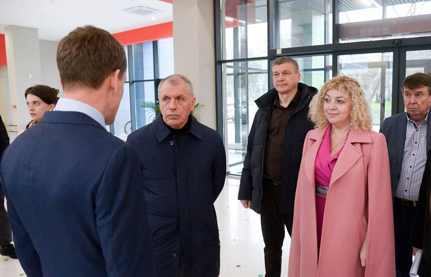 Владимир Константинов посетил с рабочей поездкой Евпаторию