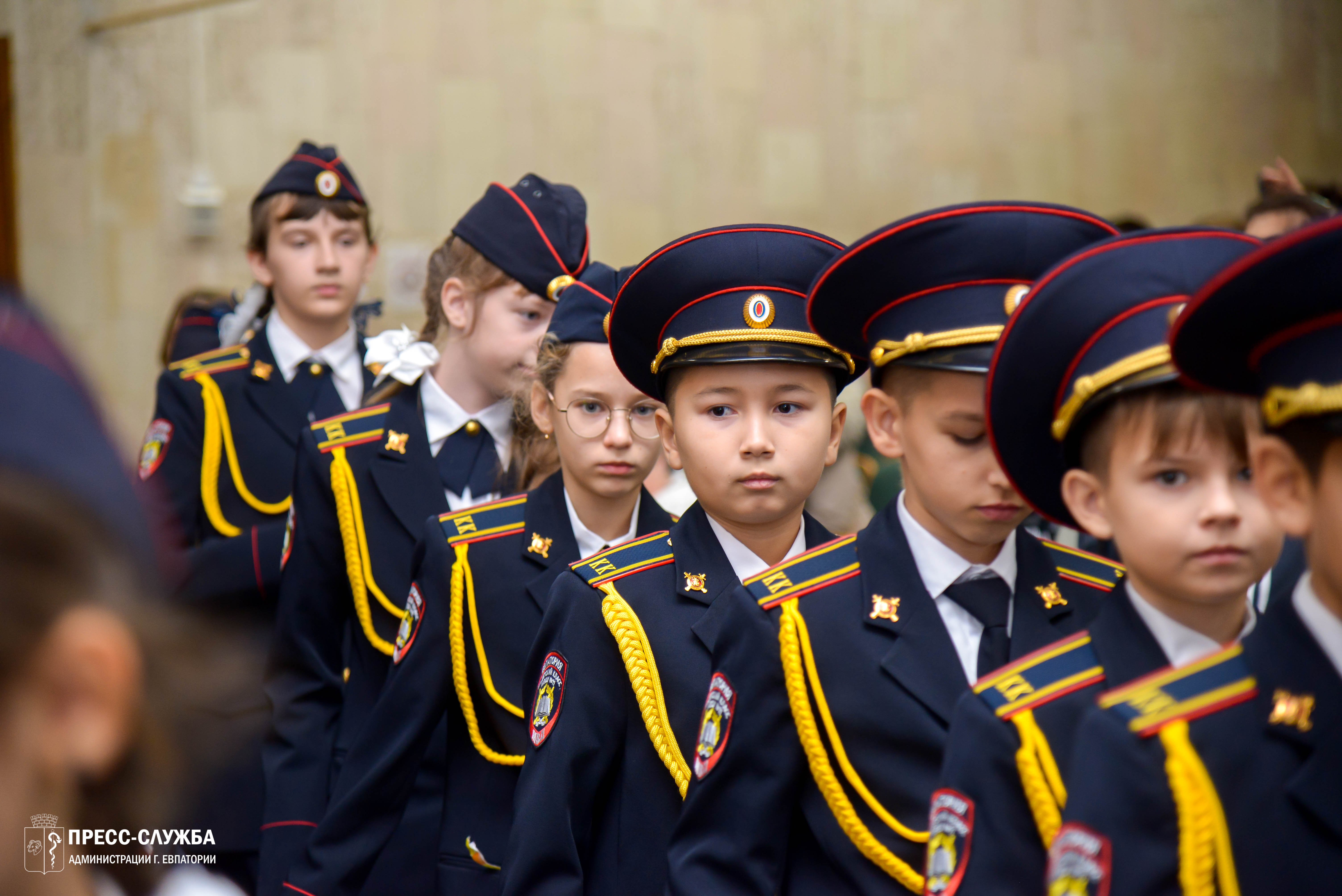 Юных евпаторийцев посвятили в кадеты 